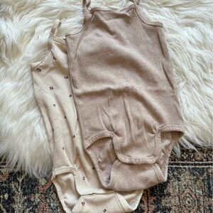 Sleeveless Ribbed Onesies H&M